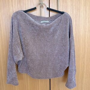 Project Social T Chenille Sweater Sz S